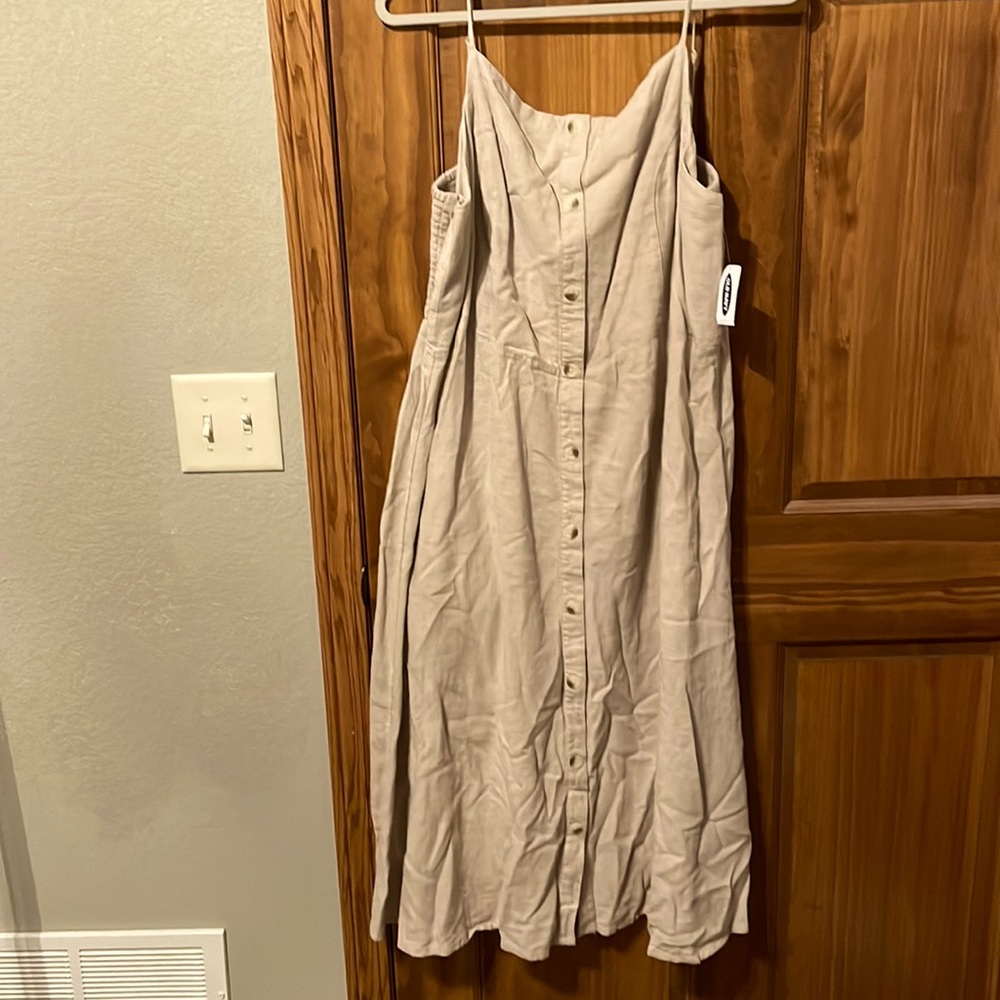Tan Jumper Dress